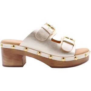 DWRS Label - 2701 Sevilla - Slippers - Champagne