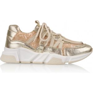DWRS - LOS ANGELES - Dames Sneaker - Champagne - Sequins