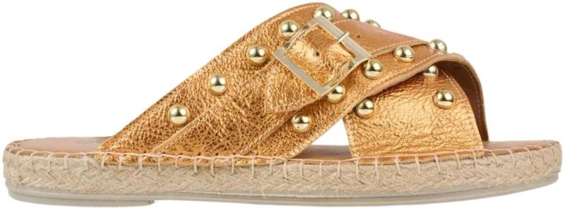 Dwrs - Caracas - Slippers - Oranje - Synthetisch, Slip-on Design, Open Teen