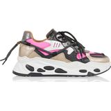 Dames Sneakers Dwrs Saturnus Neon pink black Multi