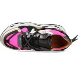 Dames Sneakers Dwrs Saturnus Neon pink black Multi
