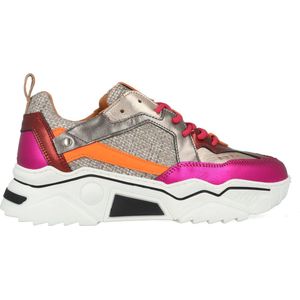 Dames Sneakers Dwrs Pluto Steel Fuchsia Oud-zilver
