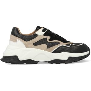 Dames Sneakers DWARS DWRS B10649-13 zwart zwart