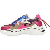 Rieker Veterschoenen Dames - Kleur: Roze - Plateauzool