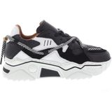 Dames Sneakers Dwrs Jupiter Black white Zwart