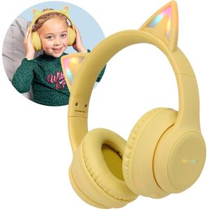 Imoshion - Kids Bluetooth Koptelefoon - Geel - Draadloos Over-Ear
