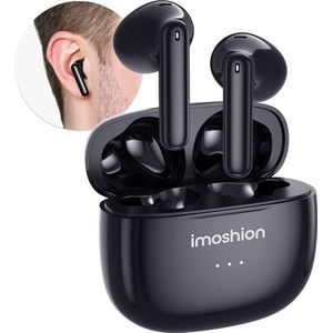 iMoshion Aura Earbuds - Draadloze Oordopjes - Wireless Bluetooth Earphones - Oortjes - Zwart