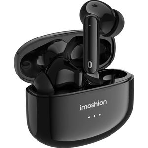iMoshion Aura Pro Earbuds - Draadloze Oordopjes met Active Noise Cancelling (ANC) - Wireless Bluetooth Earphones - Oortjes - Zwart