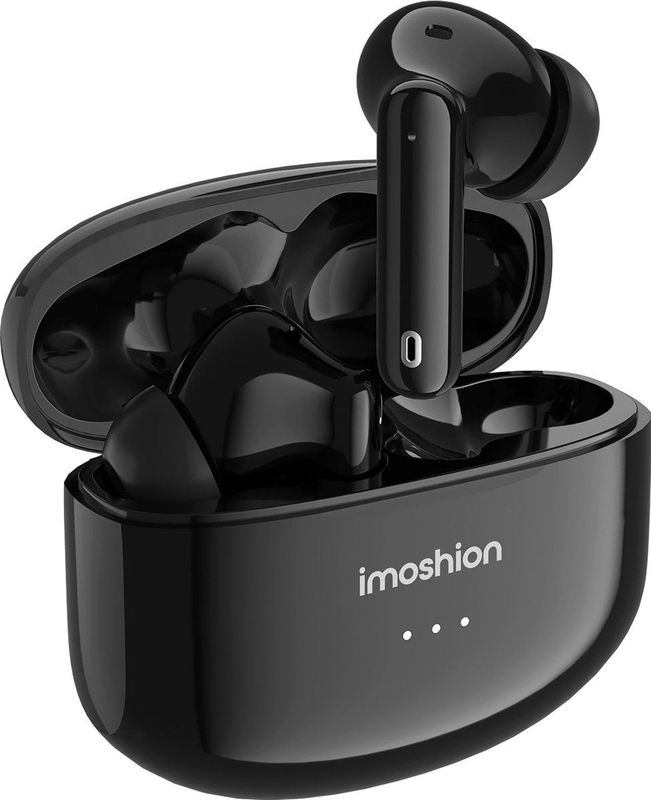 iMoshion - Aura Pro - Draadloze Oordopjes - Zwart - Active Noise Cancelling