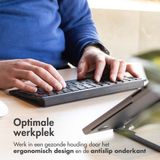 iMoshion Ergonomisch Toetsenbord Draadloos - QWERTY - Keyboard Bluetooth - Zwart