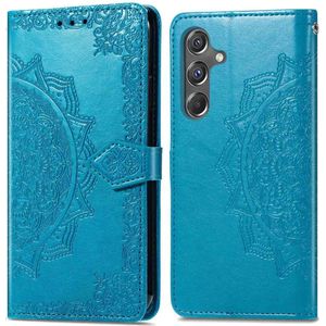 imoshion Mandala Bookcase voor de Samsung Galaxy A15 (5G/4G) - Turquoise