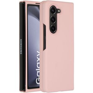 Accezz Liquid Silicone Backcover voor de Samsung Galaxy Z Fold 5 - Roze