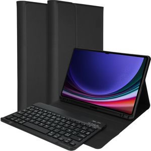 Accezz Keyboard Bookcase voor Samsung Galaxy Tab S9 11.0 inch - Tablethoesje Zwart