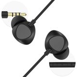iMoshion In-Ear Oordopjes - Oortjes met Draad en Microfoon - Earbuds met AUX / 3.5mm Jack aansluiting - Zwart