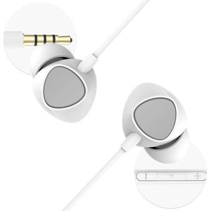 iMoshion In-ear oordopjes - Bedrade oordopjes - AUX / 3,5 mm Jack aansluiting - Wit