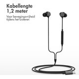 Imoshion - Bedrade Oordopjes - In-Ear - Zwart - USB-C Aansluiting