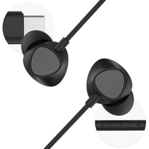 Imoshion - Bedrade Oordopjes - In-Ear - Zwart - USB-C Aansluiting