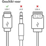 imoshion - Bedrade Oordopjes - Wit - USB-C Aansluiting