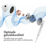 iMoshion Oordopjes - Oortjes met Draad en Microfoon - Earbuds met USB-C aansluiting - Wit