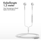 imoshion - Bedrade Oordopjes - Wit - USB-C Aansluiting