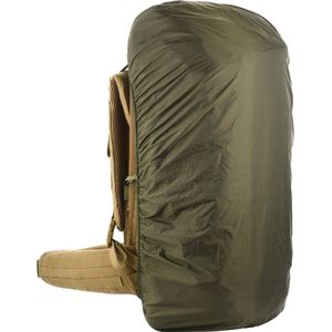 RAMBUX® M-Tac - Regenhoes - Backpack Cover - Leger Groen - Verstelbare Bandjes - Waterdicht Nylon met PU Coating - Maat S - Max. 20 Liter