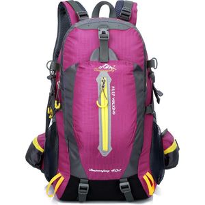 RAMBUX® - Backpack - Wandelrugzak - Roze - Rugzak - Reistas - 40 Liter