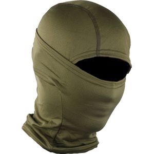 RAMBUX® - Balaclava - Leger Groen - Facemask - Tactisch Masker - Isolerend en Sneldrogend - Sjaal - Bivakmuts - Helmmuts - Haarnet - 45 gram