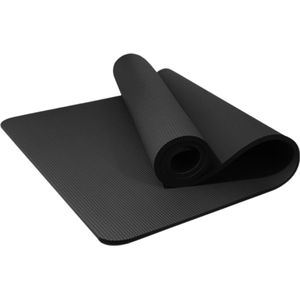 RAMBUX® - Yogamat - Sportmat - Yoga Mat Extra Dik - 1,5 cm - Fitness Mat - 185 x 61 x 1,5 cm - Zwart