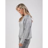 NUKUS Carmel Pullover Truien & vesten Dames - Sweater - Hoodie - Vest- Zilver
