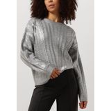 NUKUS Carmel Pullover Truien & vesten Dames - Sweater - Hoodie - Vest- Zilver