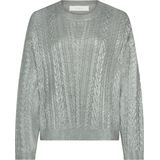 NUKUS Carmel Pullover Truien & vesten Dames - Sweater - Hoodie - Vest- Zilver