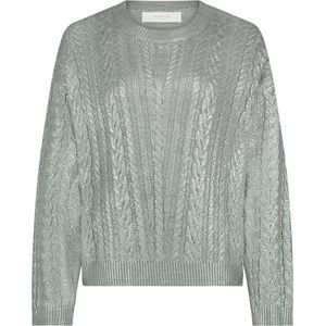 NUKUS Carmel Pullover Truien & vesten Dames - Sweater - Hoodie - Vest- Zilver
