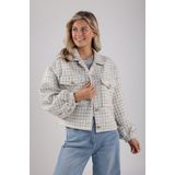 NUKUS Harmony Jacket Dames - Zomerjas - Gebroken Wit