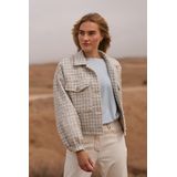 NUKUS Harmony Jacket Dames - Zomerjas - Gebroken Wit