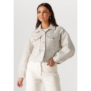 Nukus, Jassen, Dames, Grijs, 2Xl, Harmony Jacket in Gebroken wit