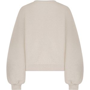 NUKUS Amadora Sweater Truien & vesten Dames - Sweater - Hoodie - Vest- Zand - Maat XXL