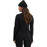 Poederbaas - Four Seasons Lightweight Pully - Skipully - Zwart - 88% Polyester, 12% Elastaan - All-weather Midlayer