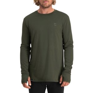 Poederbaas - Four Seasons Lightweight Longsleeve - Groen - Longsleeve