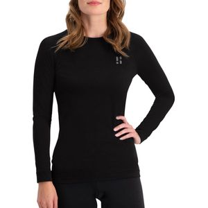 Poederbaas Thermoshirt Lightweight - Dames - Zwart