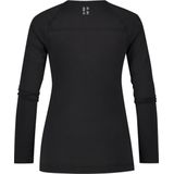 Poederbaas Thermoshirt Lightweight - Dames - Zwart - Maat M