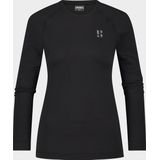 Poederbaas Thermoshirt Lightweight - Dames - Zwart - Maat M