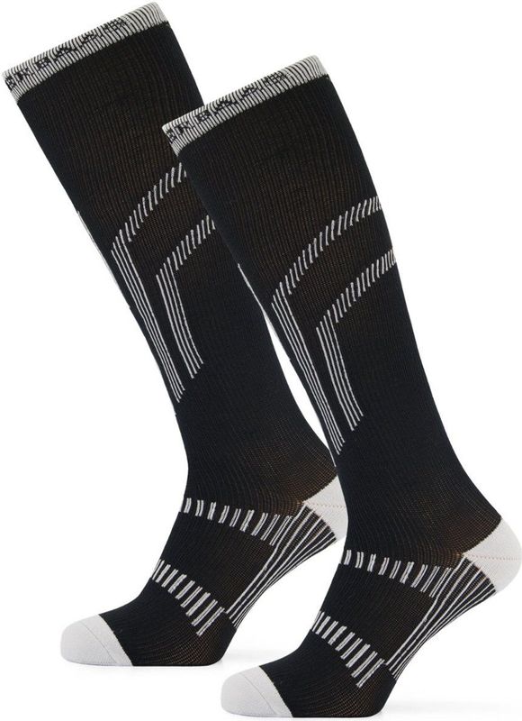 Poederbaas - Skisokken - Unisex - Black - Lightweight - 2 Pack