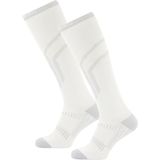 Poederbaas - Skisokken Lightweight - Wit - 2-pack