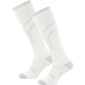 Poederbaas - Skisokken Lightweight - Wit - 2-pack