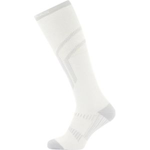 Poederbaas - Skisokken - Wit - 1-pack - Polyestermix