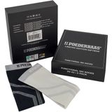 Poederbaas - Skisokken - Giftbox Black White - 2 Paar - Hoogwaardig Materiaal