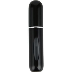 Mini Parfum Flesje - Navulbaar - 5 ml - Reisflesje - Parfumverstuiver - Zwart