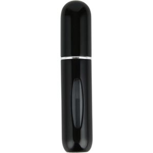 Mini Parfum Flesje - Navulbaar - 5 ml - Reisflesje - Parfumverstuiver - Zwart