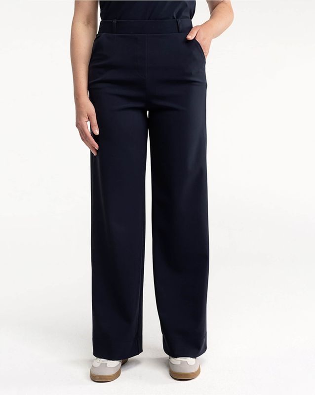Studio Anneloes - Lexie Bonded Trousers - Blauw - Katoen