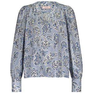 Studio Anneloes Emmarie denim flower top dessin
